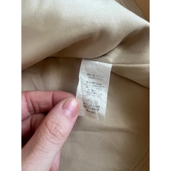 Blush Boutique Satin Mini Skirt Silver Side Slit Formal - Picture 4 of 5